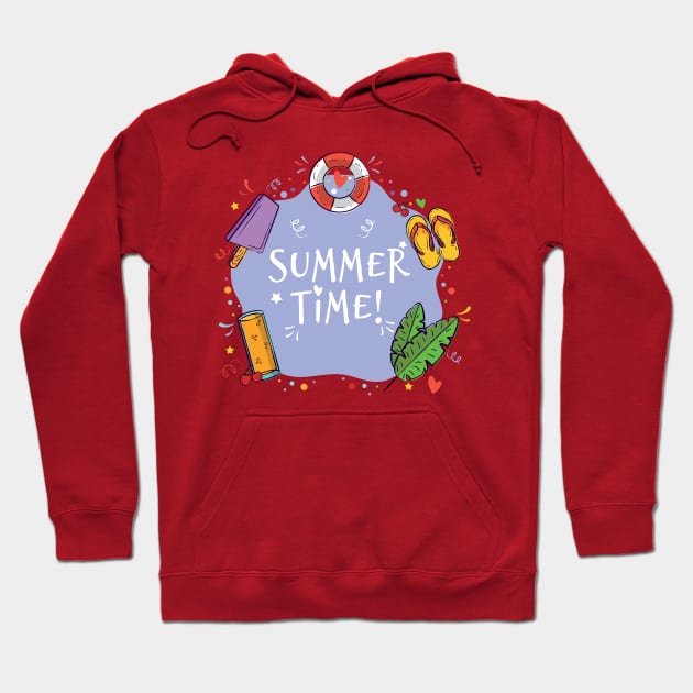 summer time Hoodie by salimax